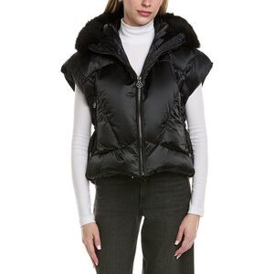 Gorski Womens  Après Down Ski Jacket, Black